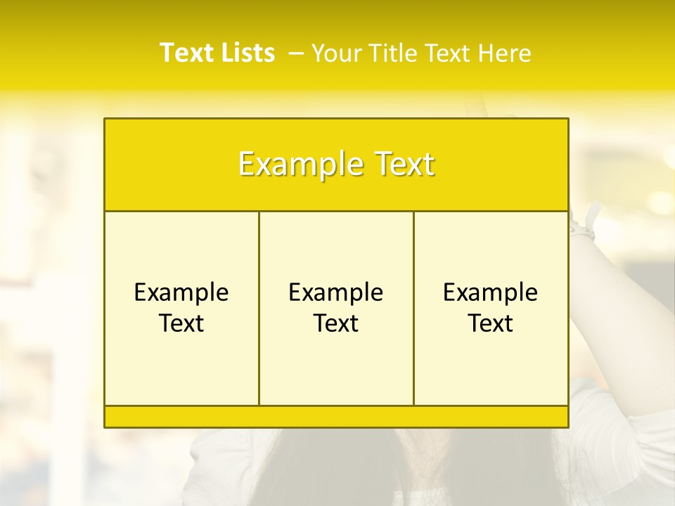 Conceptual Arm Index PowerPoint Template