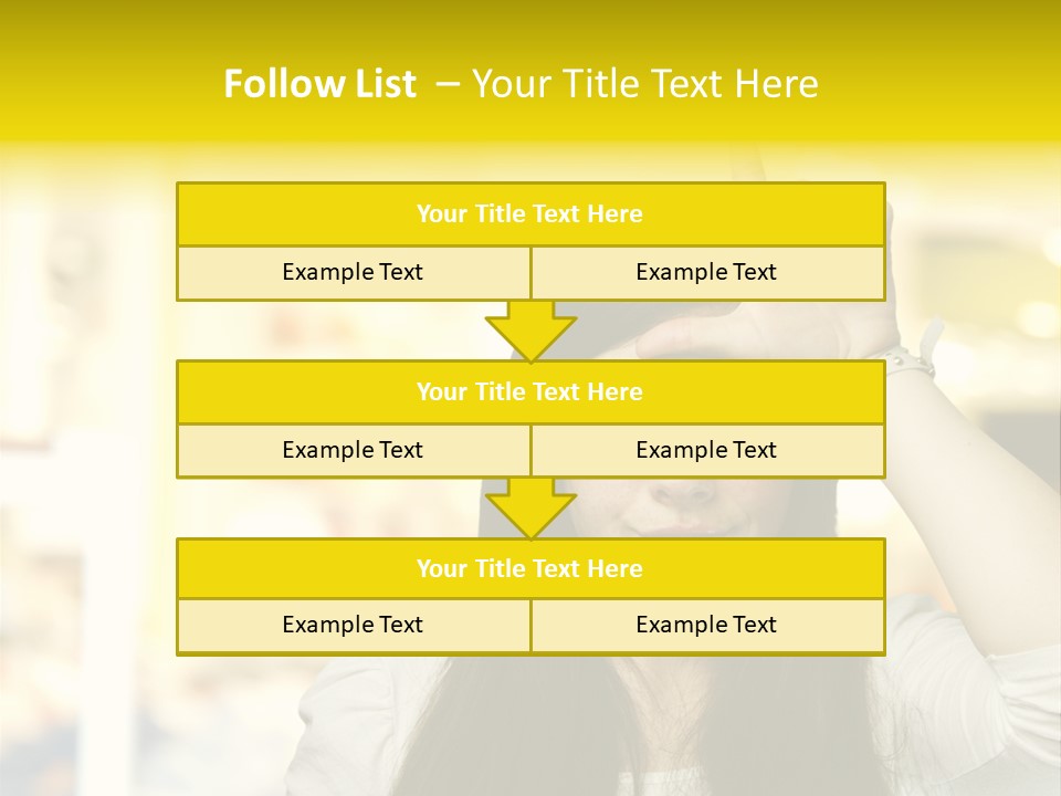 Conceptual Arm Index PowerPoint Template