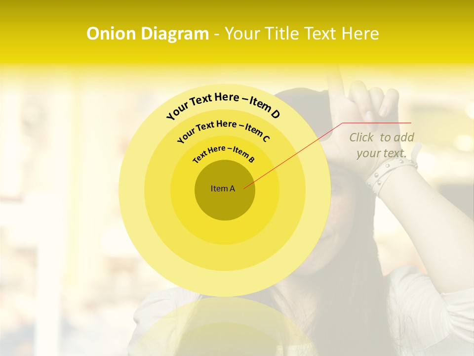 Conceptual Arm Index PowerPoint Template