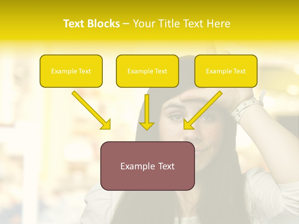 Conceptual Arm Index PowerPoint Template