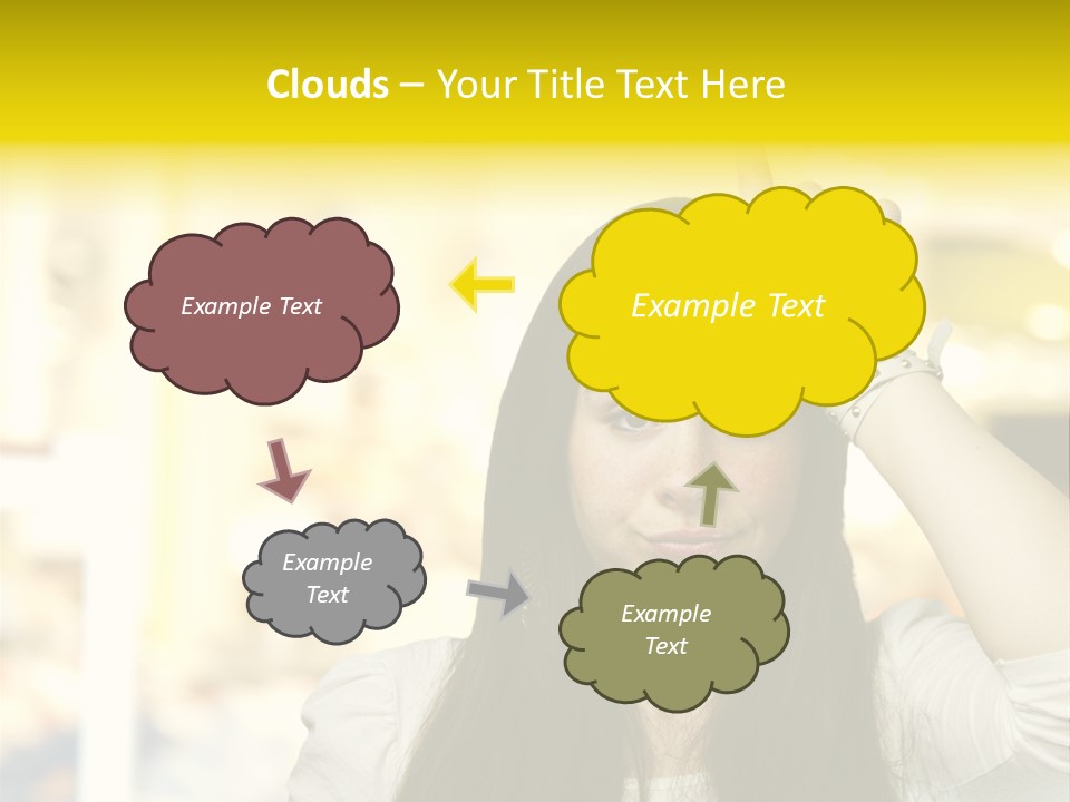 Conceptual Arm Index PowerPoint Template
