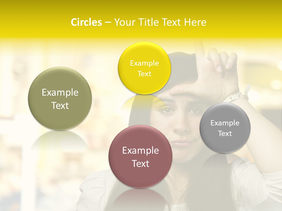 Conceptual Arm Index PowerPoint Template