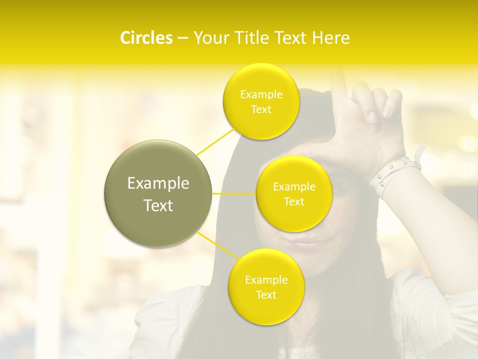Conceptual Arm Index PowerPoint Template