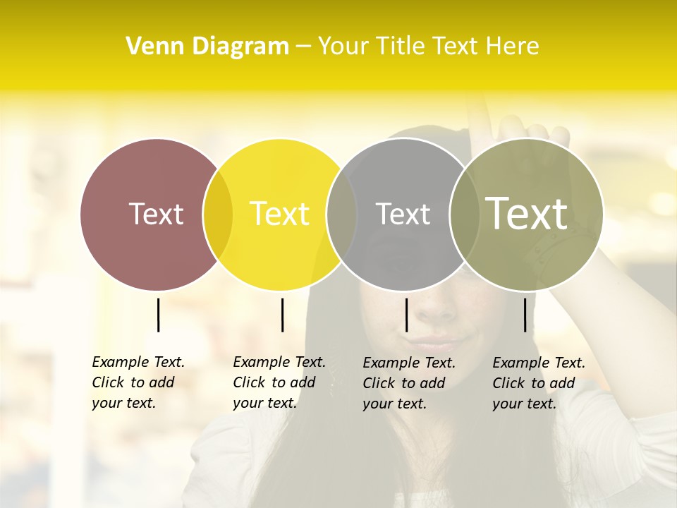 Conceptual Arm Index PowerPoint Template