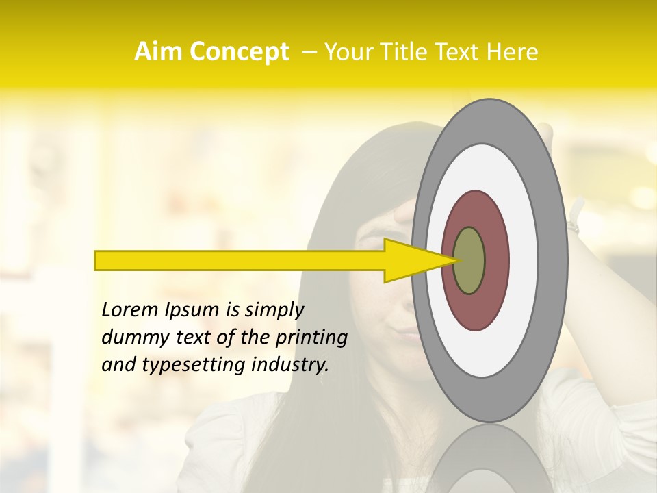 Conceptual Arm Index PowerPoint Template