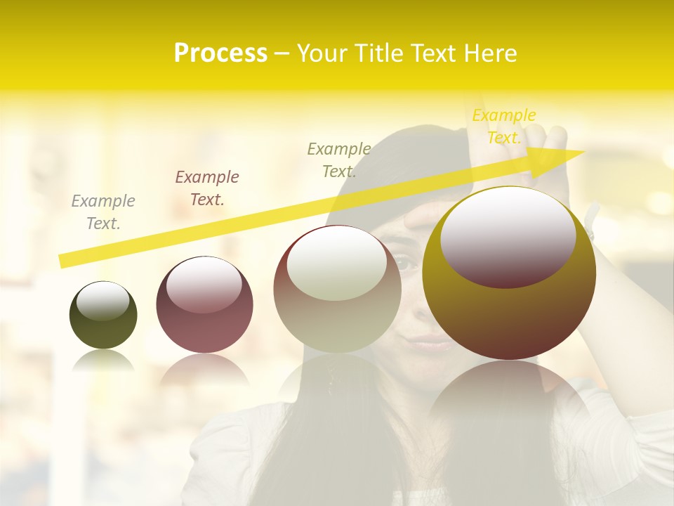 Conceptual Arm Index PowerPoint Template