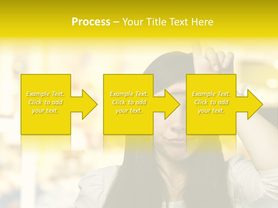 Conceptual Arm Index PowerPoint Template