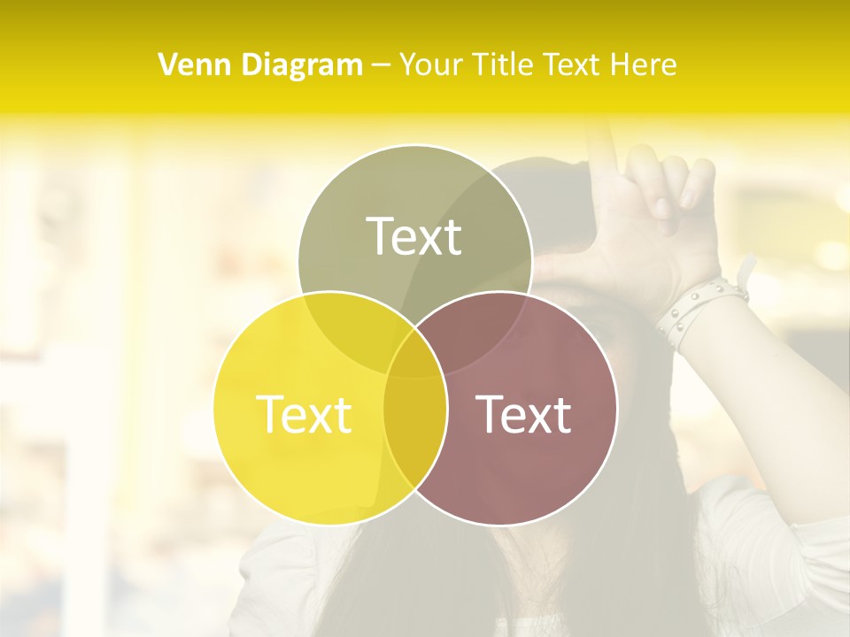 Conceptual Arm Index PowerPoint Template