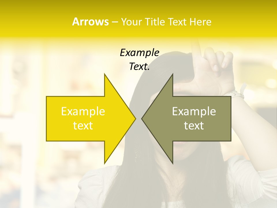 Conceptual Arm Index PowerPoint Template