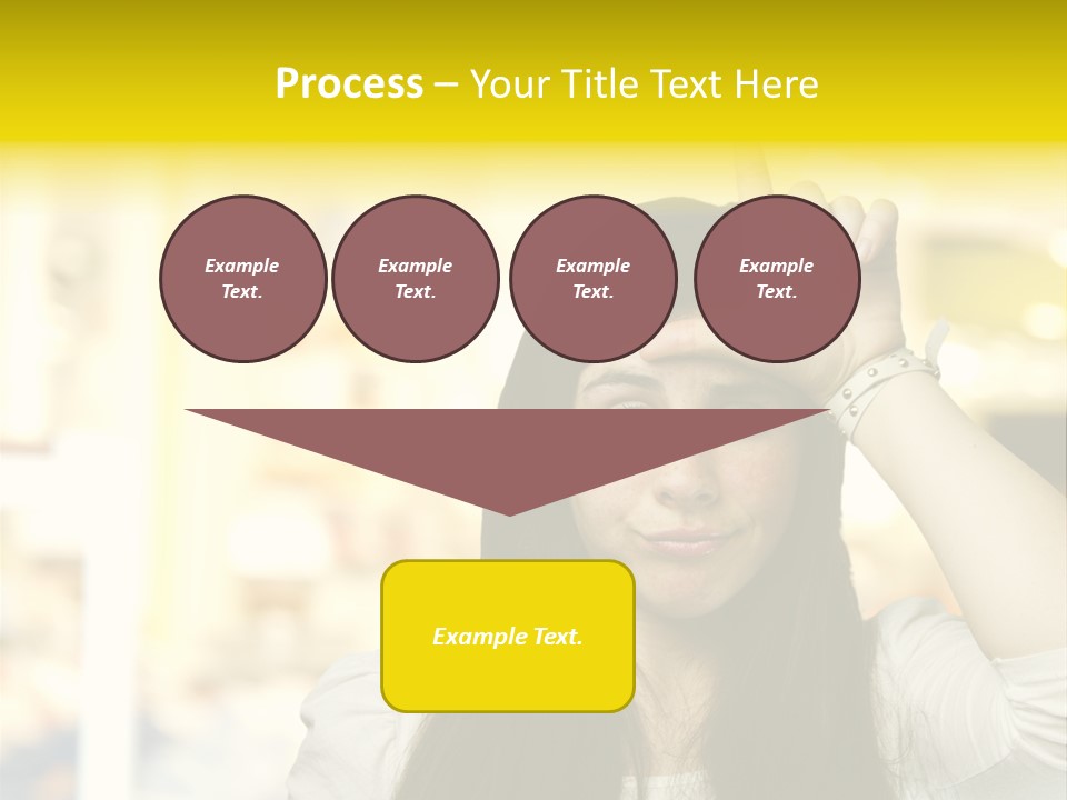 Conceptual Arm Index PowerPoint Template