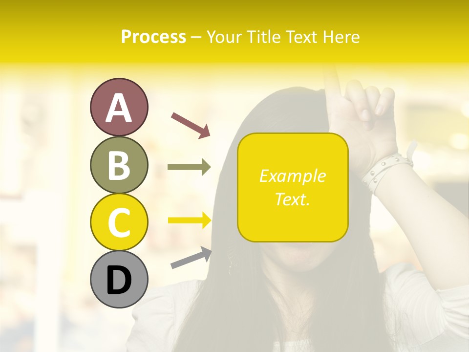 Conceptual Arm Index PowerPoint Template
