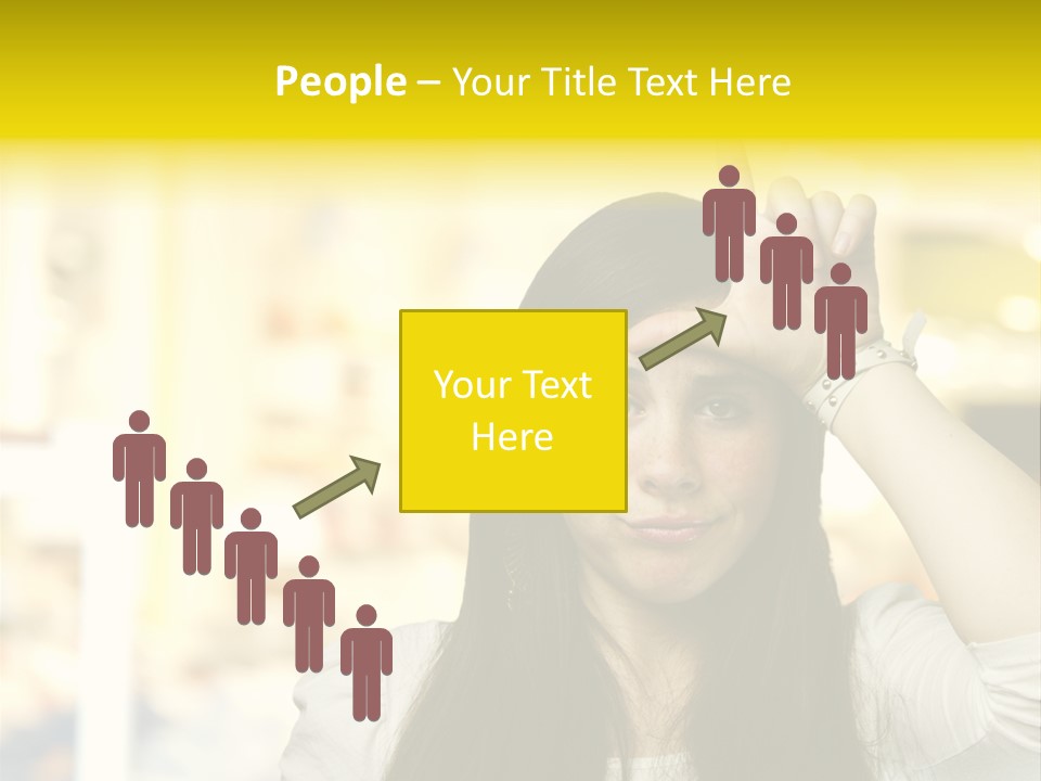 Conceptual Arm Index PowerPoint Template