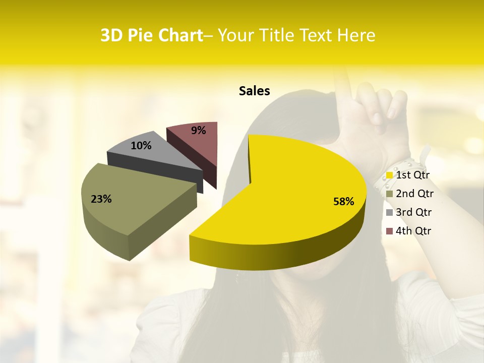 Conceptual Arm Index PowerPoint Template