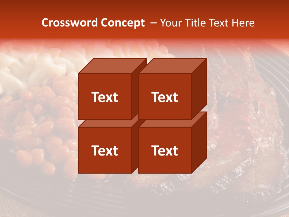 Beans Lunch Supper PowerPoint Template