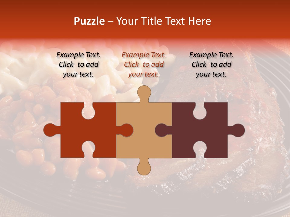 Beans Lunch Supper PowerPoint Template