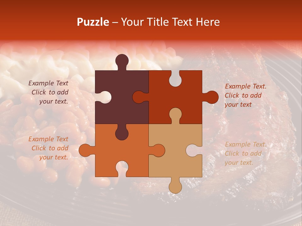 Beans Lunch Supper PowerPoint Template