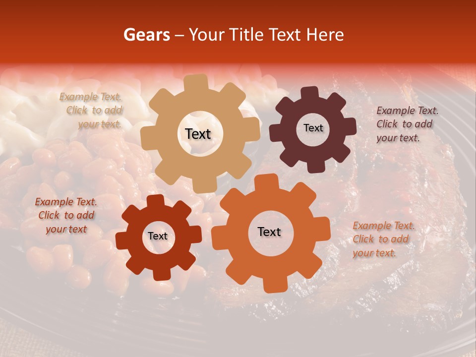 Beans Lunch Supper PowerPoint Template