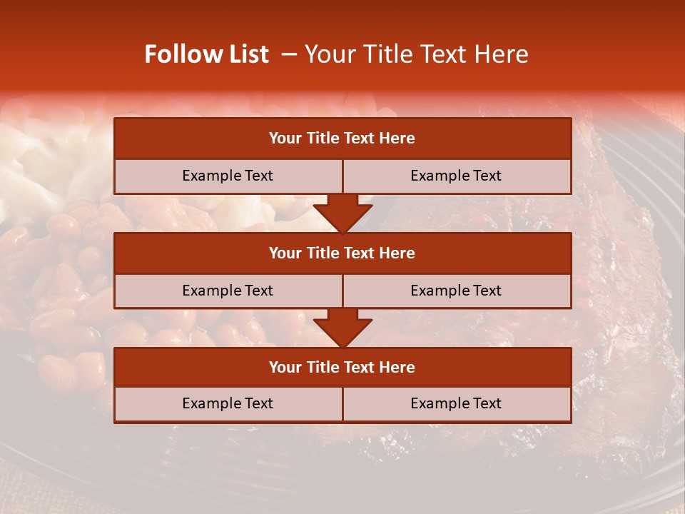 Beans Lunch Supper PowerPoint Template