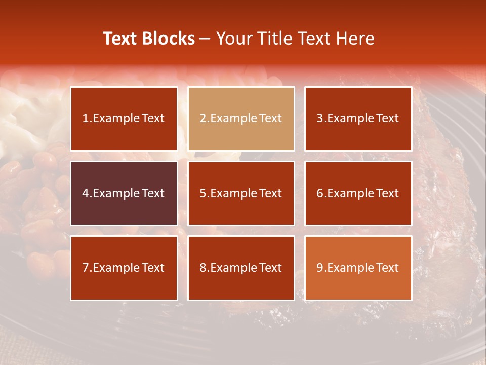 Beans Lunch Supper PowerPoint Template