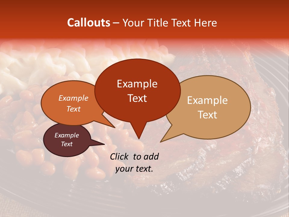 Beans Lunch Supper PowerPoint Template