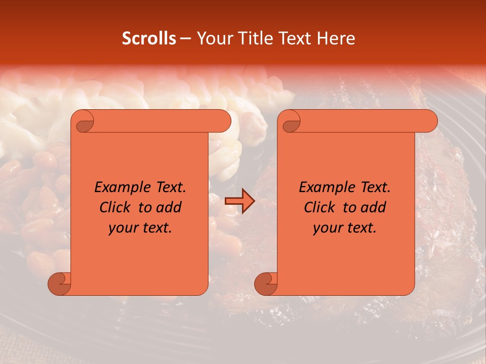 Beans Lunch Supper PowerPoint Template