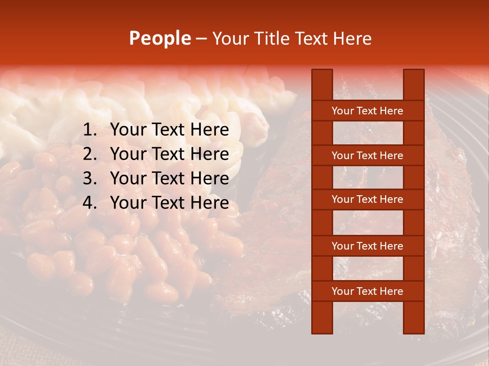 Beans Lunch Supper PowerPoint Template