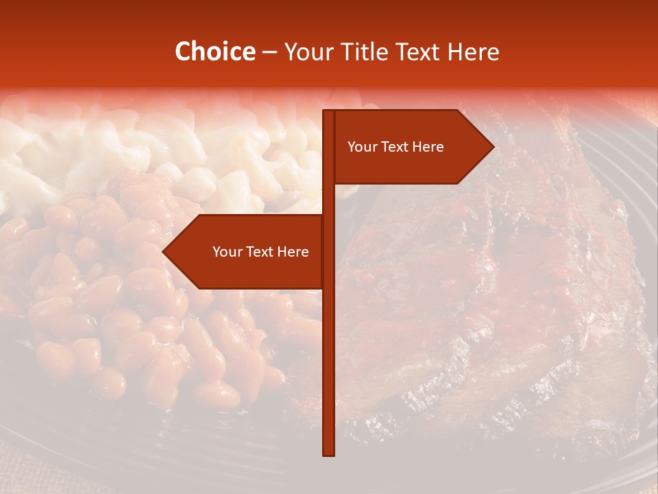 Beans Lunch Supper PowerPoint Template