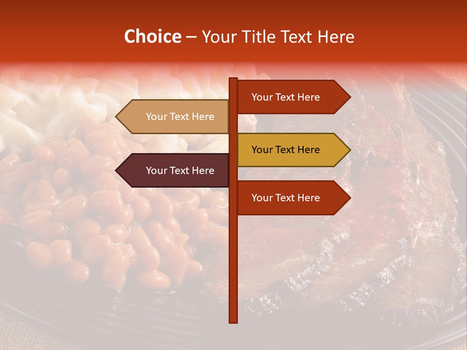 Beans Lunch Supper PowerPoint Template