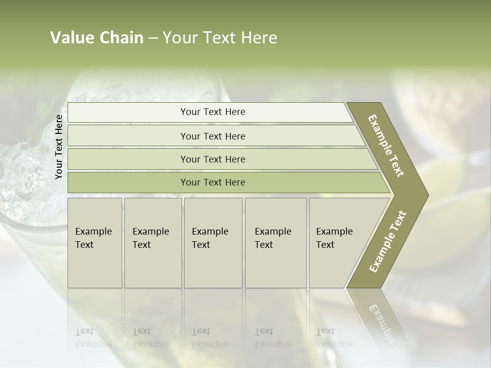 Citrus Cocktail Sliced PowerPoint Template