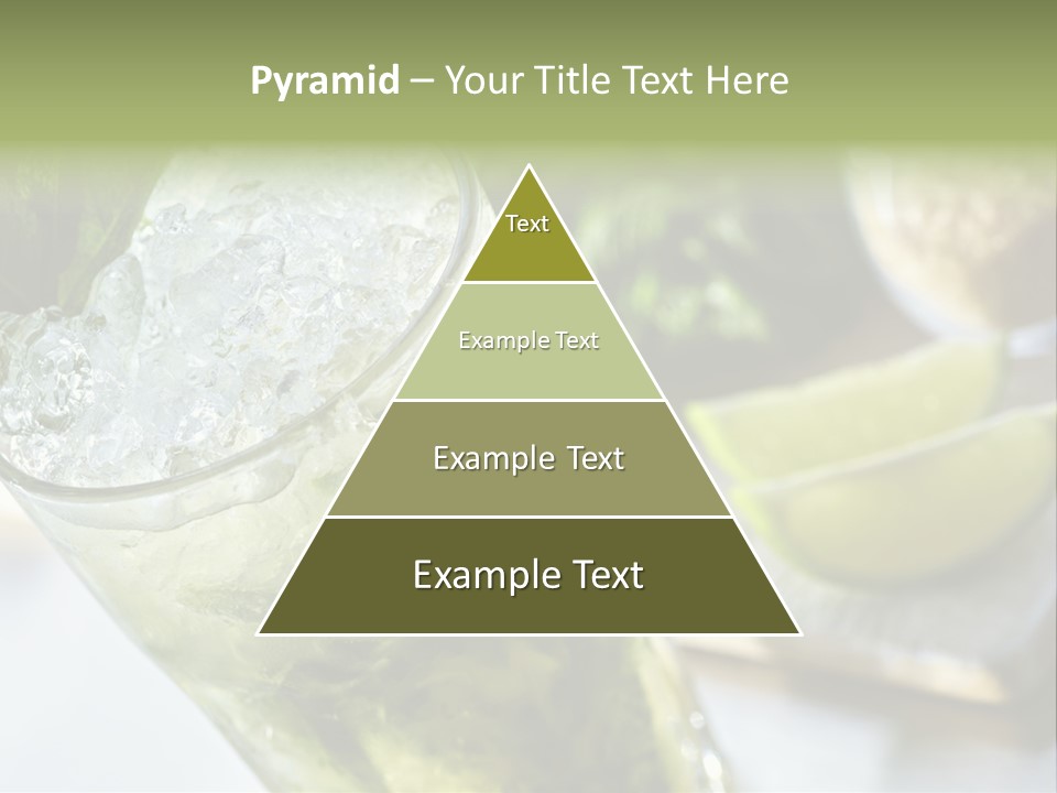 Citrus Cocktail Sliced PowerPoint Template