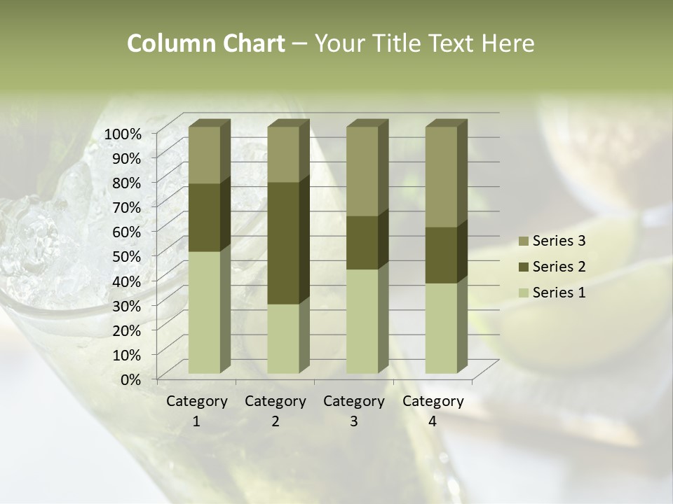 Citrus Cocktail Sliced PowerPoint Template