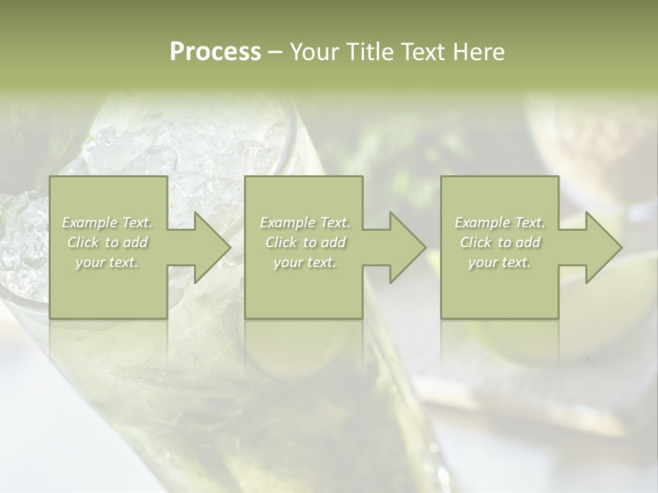 Citrus Cocktail Sliced PowerPoint Template