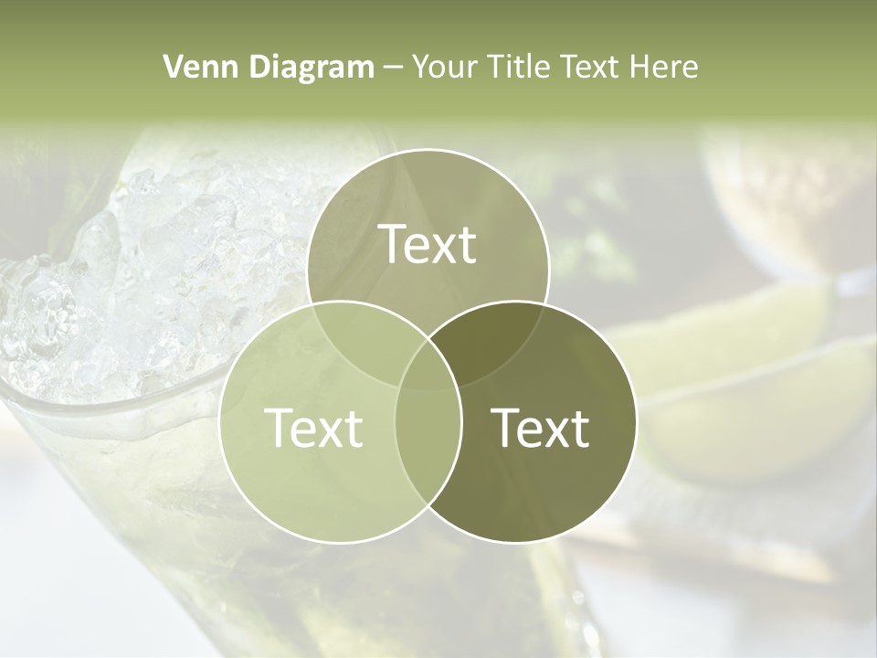 Citrus Cocktail Sliced PowerPoint Template