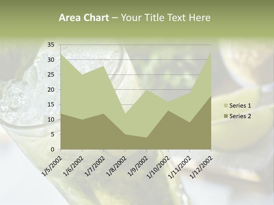 Citrus Cocktail Sliced PowerPoint Template