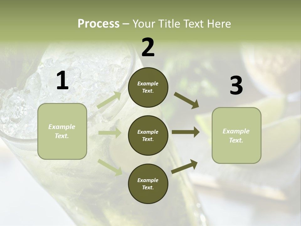 Citrus Cocktail Sliced PowerPoint Template