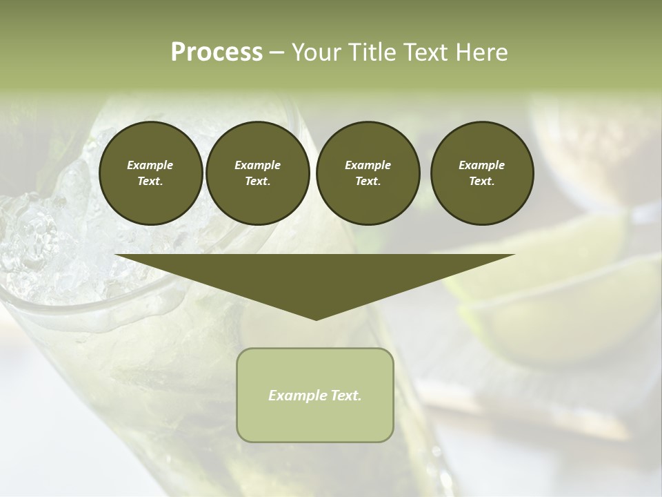 Citrus Cocktail Sliced PowerPoint Template