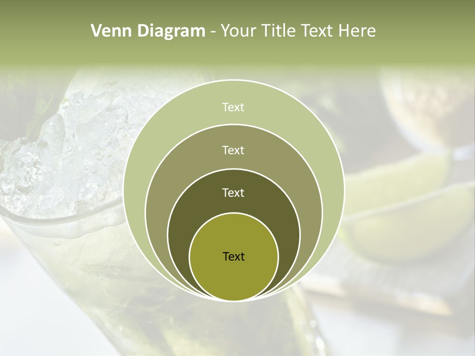 Citrus Cocktail Sliced PowerPoint Template