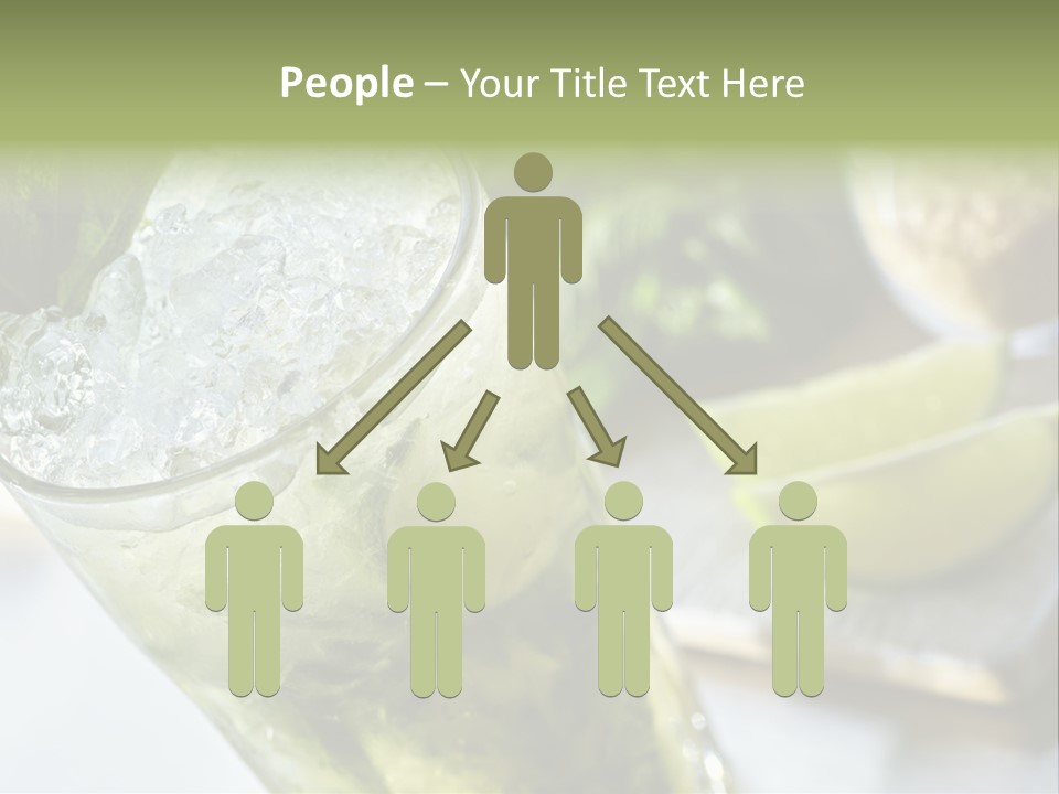 Citrus Cocktail Sliced PowerPoint Template