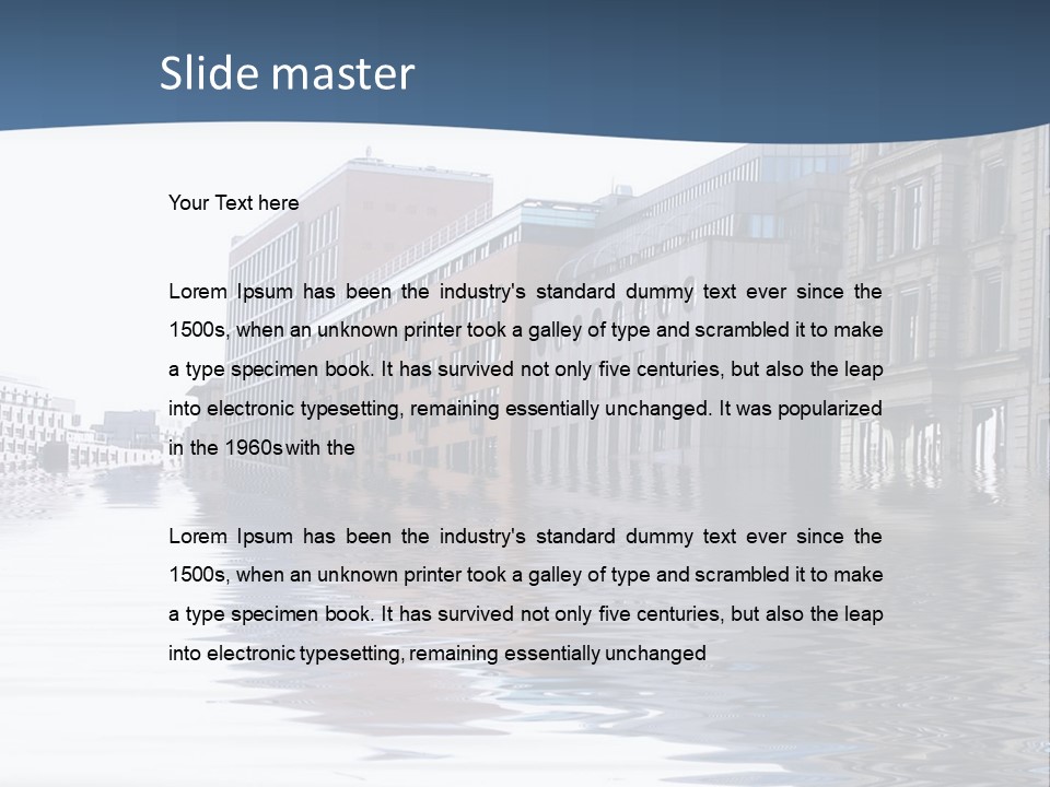 Damage Building Emergency PowerPoint Template