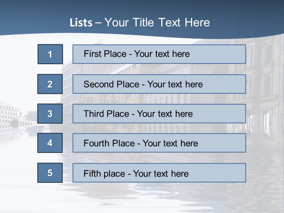 Damage Building Emergency PowerPoint Template