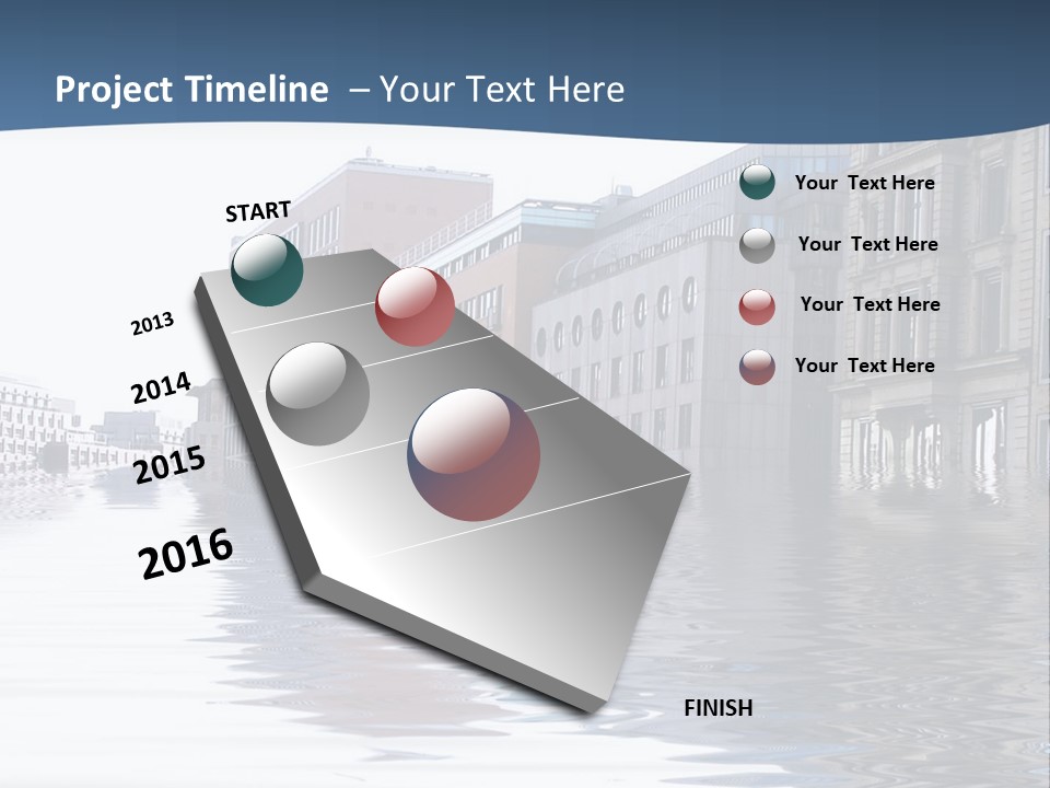 Damage Building Emergency PowerPoint Template