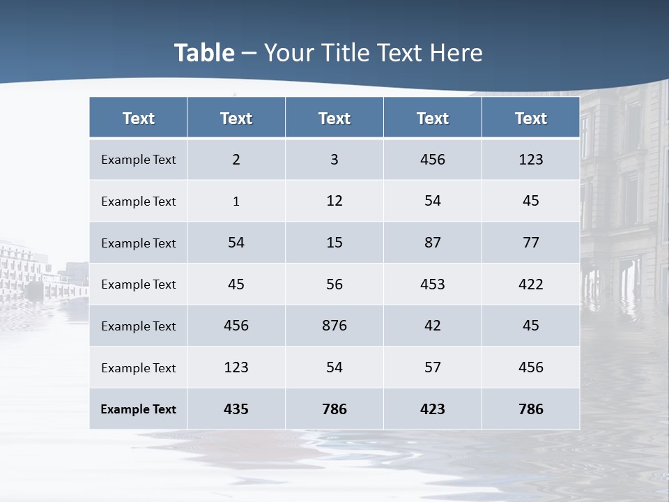 Damage Building Emergency PowerPoint Template