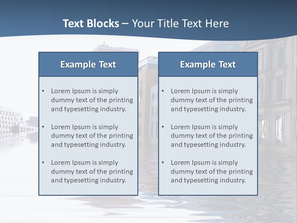 Damage Building Emergency PowerPoint Template