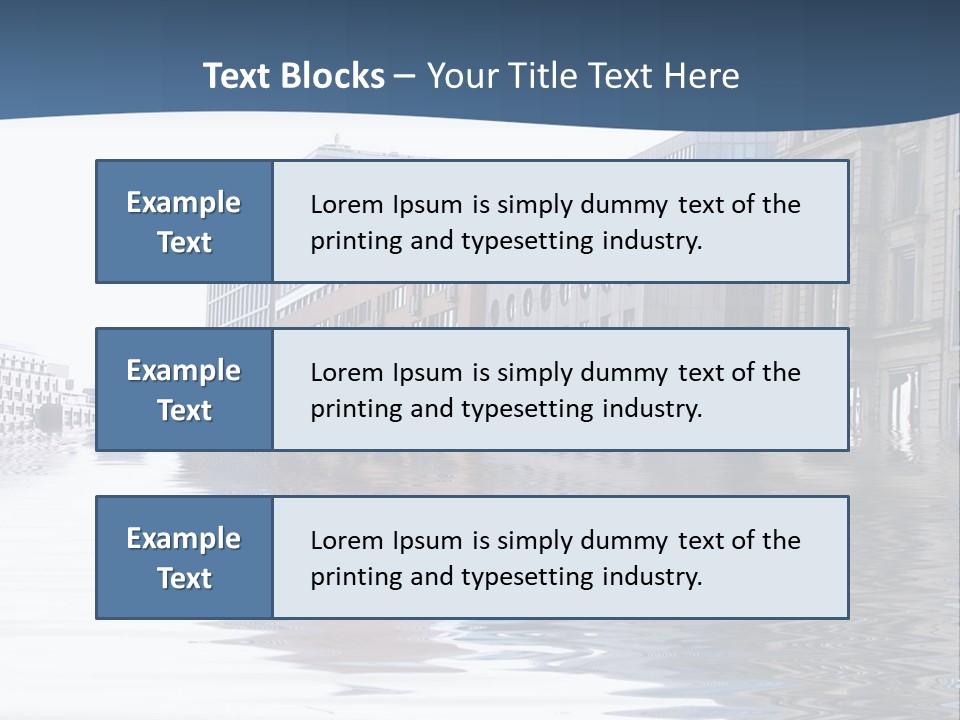 Damage Building Emergency PowerPoint Template