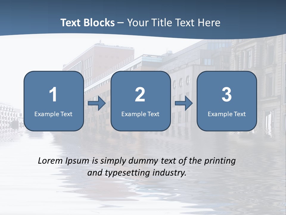 Damage Building Emergency PowerPoint Template