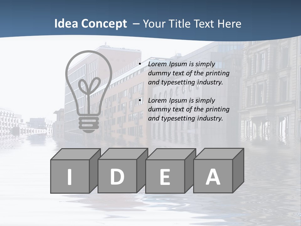 Damage Building Emergency PowerPoint Template