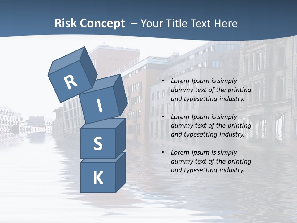 Damage Building Emergency PowerPoint Template