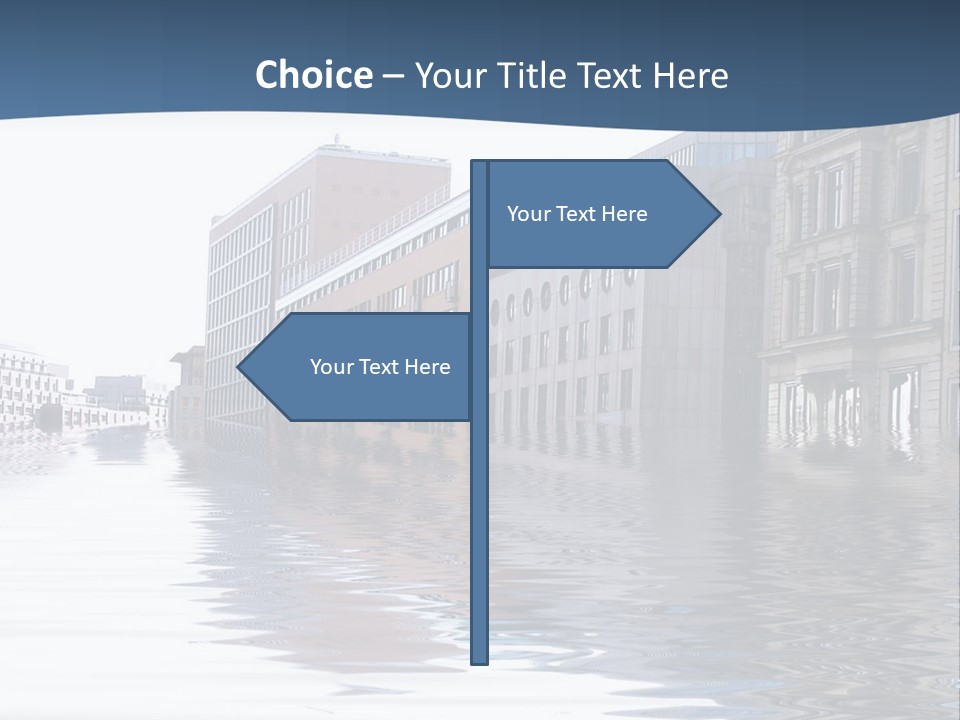 Damage Building Emergency PowerPoint Template
