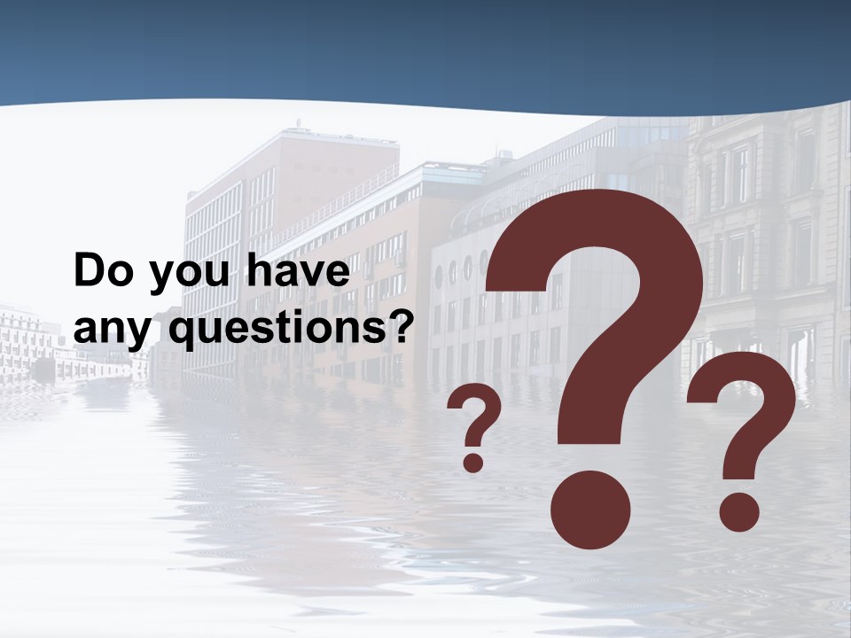 Damage Building Emergency PowerPoint Template