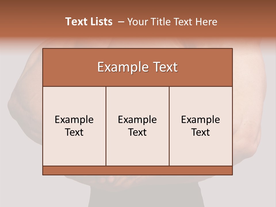 Vertical Handsome Athlete PowerPoint Template